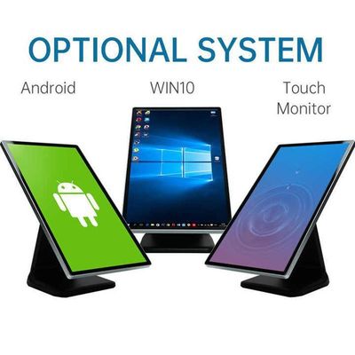 Ecrã de exibição digital montado na parede ODM com entradas HDMI/VGA/DVI/AV/USB e opções de entrada versáteis