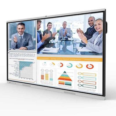 Painel de visualização inteligente com tela sensível ao toque 3840x2160 4K Resolução 1200 1 Relação de contraste