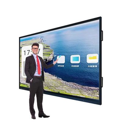 Interactive Touch Whiteboard Ultimate Presentation com HDMI I/O e Solução de Conectividade PC I9 OPS
