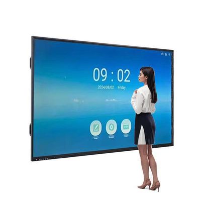 Interactive Touch Whiteboard Ultimate Presentation com HDMI I/O e Solução de Conectividade PC I9 OPS