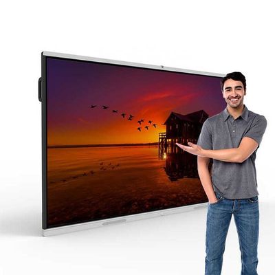 178° ângulo de visão H/V touch screen interativo quadro de apresentação para apresentações profissionais