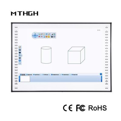 86 polegadas Interativo Smart Board, Indoor Outdoor Touch Screen Interativo Whiteboard