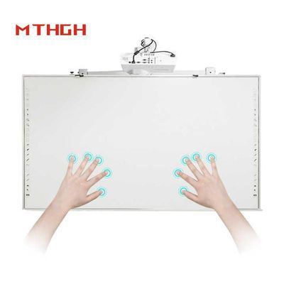 86 polegadas Educational Whiteboard Infravermelho Interativo Whiteboard com Projector / Touchpad