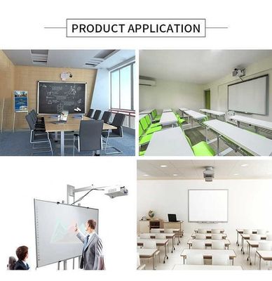 86 polegadas Educational Whiteboard Infravermelho Interativo Whiteboard com Projector / Touchpad
