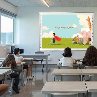96 polegadas Digital Touch Screen Conferência Interativo Whiteboard, suporte a 10 pontos de toque do dedo
