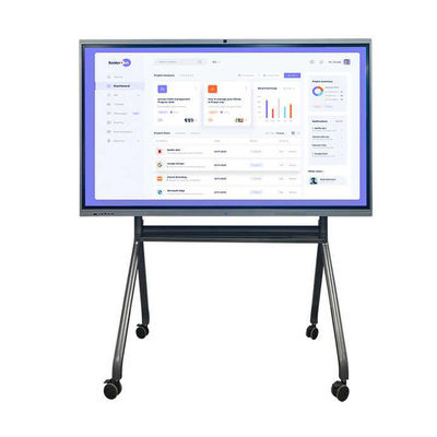 65 polegadas Interativo Smart Whiteboard 3840x2160 4K painéis de tela Com Android APPs Software