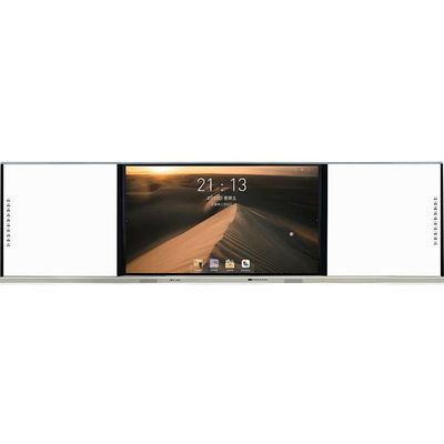 Smart Digital Blackboard pode gravar 65/75/86 polegadas Whiteboard Green Board OPS 20-40 Point Touch Interface HDMI/USB