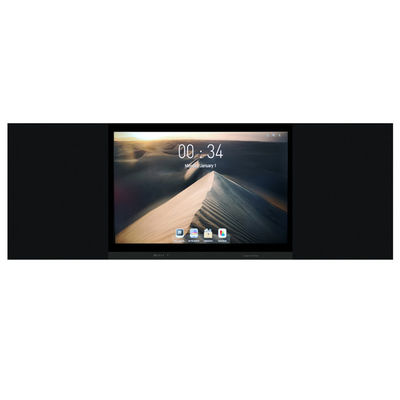 Ensinar deve ter 75 polegadas 16 9 relação 450CD/M2 Smart Digital Blackboard com processador I3/I5/I7/I9 e 64GB de armazenamento