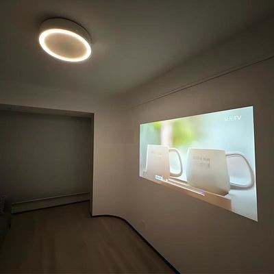 1200 Iluminação Brilho 3000LX Smart Laser Projector Tecto Projector Casa