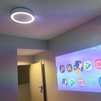 1200 Iluminação Brilho 3000LX Smart Laser Projector Tecto Projector Casa