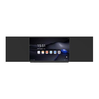 75" Smart Digital Blackboard Infravermelho 40 Contatos Interativo Escola Sala de aula de ensino Tabuleiro branco com Acessórios Eraser
