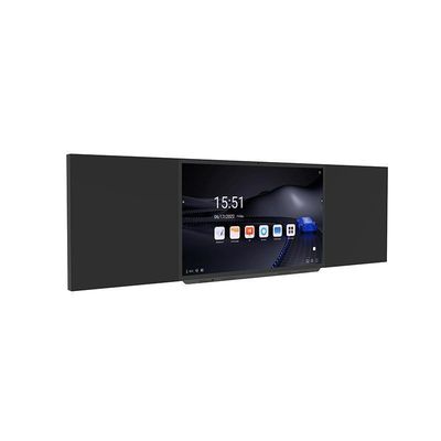 75" Smart Digital Blackboard Infravermelho 40 Contatos Interativo Escola Sala de aula de ensino Tabuleiro branco com Acessórios Eraser