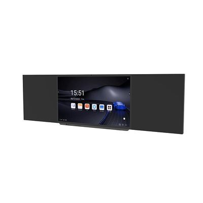 75" Smart Digital Blackboard Infravermelho 40 Contatos Interativo Escola Sala de aula de ensino Tabuleiro branco com Acessórios Eraser