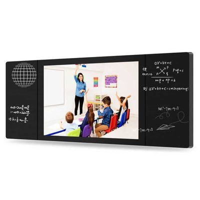 75" MTHGH Tabuleiro Interativo Inteligente de Ensino, Tabuleiro Digital de Demonstração Interativa Escolar