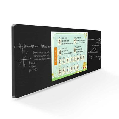75 polegadas Smart Digital Whiteboard Sala de aula Professor ensinando Digital Blackboard