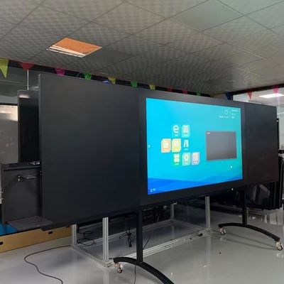 75 polegadas Smart Digital Whiteboard Sala de aula Professor ensinando Digital Blackboard