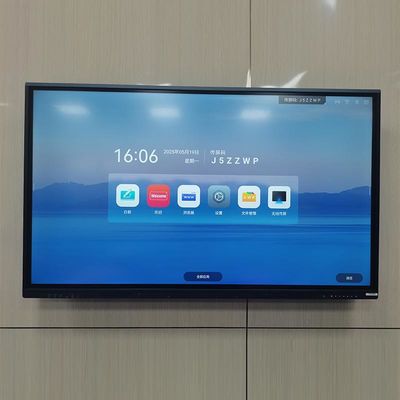 65 polegadas LCD touch display Android 13 touch screen interativo tabuleiro branco, tabuleiro de conferência sala de aula