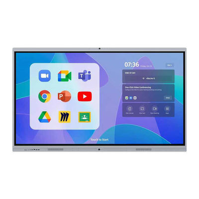86 polegadas touchscreen interativo quadro de apresentação para apresentações colaborativas