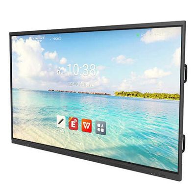 Tablet de TV de painel branco com tela sensível ao toque de 75 polegadas 4K certificado