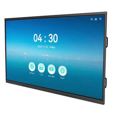 Tablet de TV de painel branco com tela sensível ao toque de 75 polegadas 4K certificado